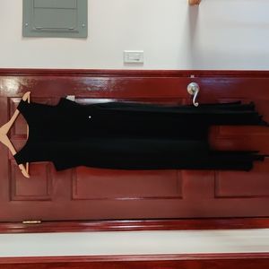 Black cocktail dress